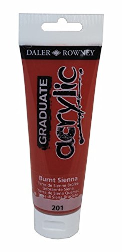 Daler-Rowney Graduate Acrylic Paint 120 ml - Burnt Sienna