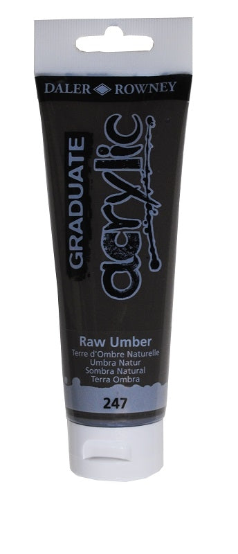 Daler-Rowney Graduate Acrylic Paint 120 ml - Raw Umber