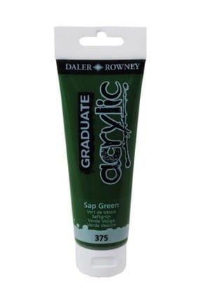 Daler-Rowney Graduate Acrylic Paint 120 ml - Sap Green