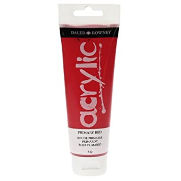 Daler-Rowney Graduate Acrylic Paint 120 ml - Primary Red