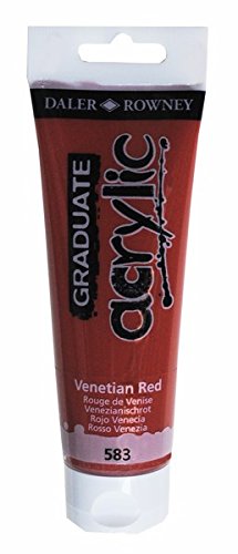 Daler-Rowney Graduate Acrylic Paint 120 ml - Venetian Red