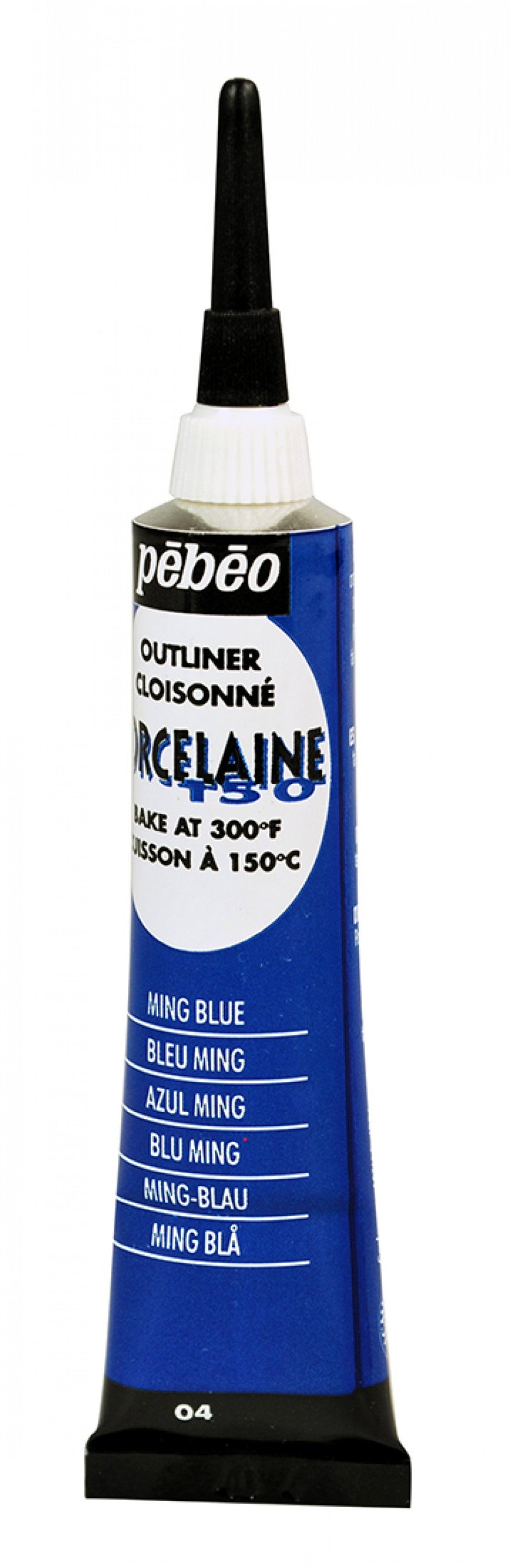 Pebeo Porcelaine 150 Outliner 20 ml - 04 - Ming Blauw