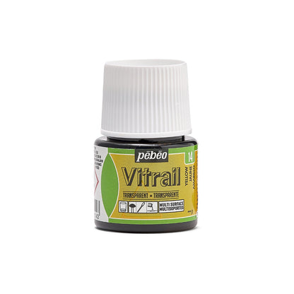 Pebeo Vitrail Transparent Peinture sur verre 45 ml - 14 - Jaune