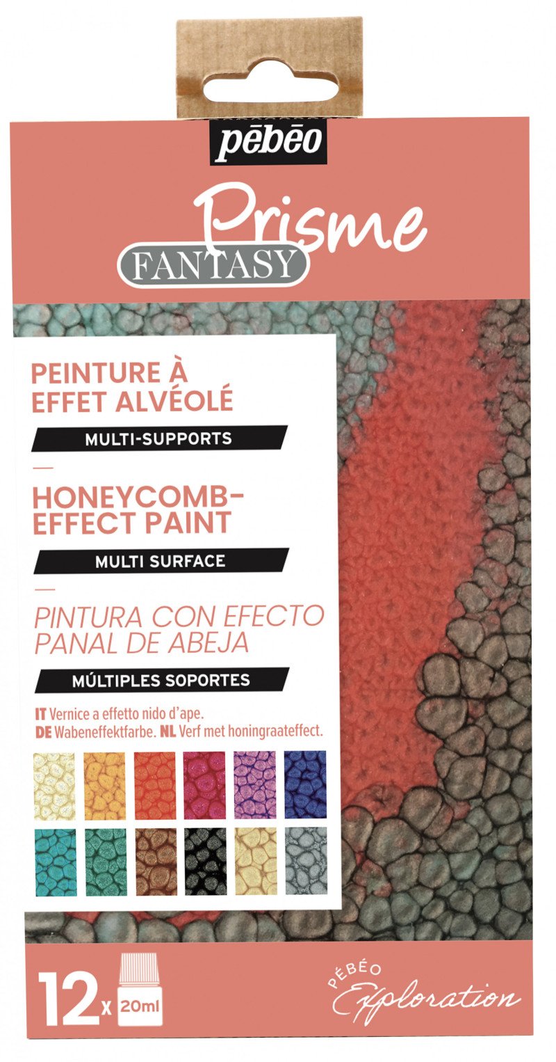 Pebeo Ontdekkingset Fantasy Prisme 12 flesjes 20 ml - Default Title