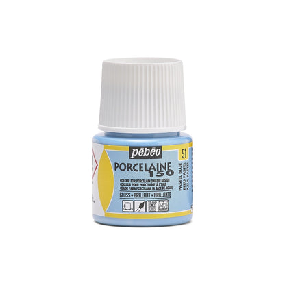 Pebeo Porcelaine 150 Peinture porcelaine 45 ml - 51 - Pastelblauw
