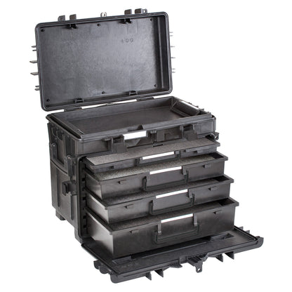 Explorer Cases 5140 Chariot Noir avec Tiroirs en Mousse