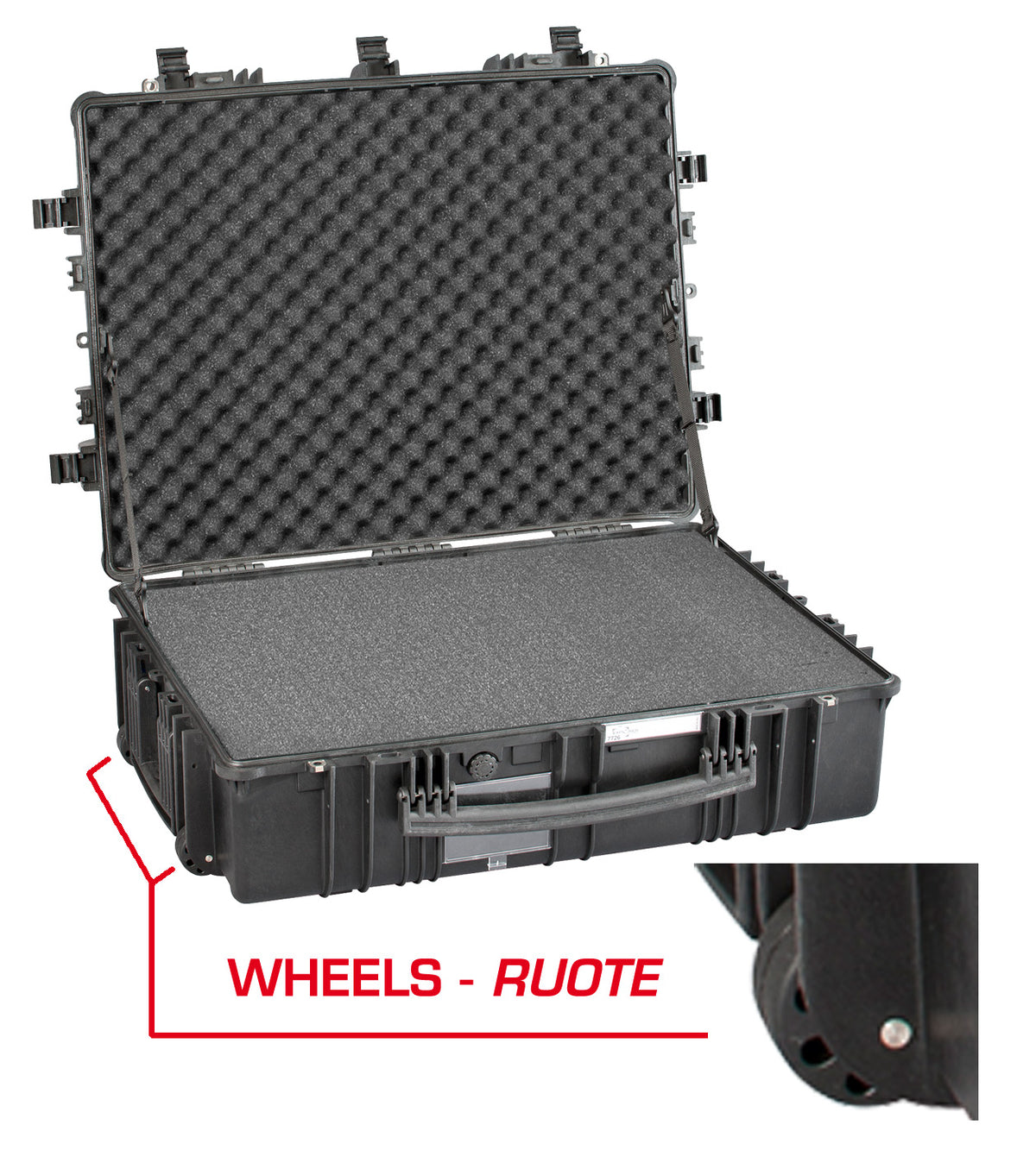 Explorer Cases 7726 Valise Noire avec Mousse prédécoupée