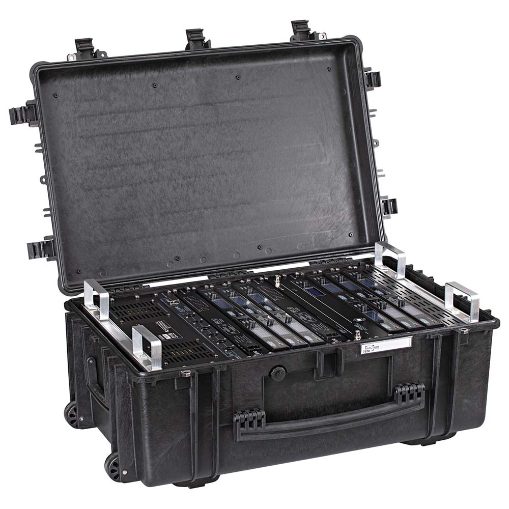 Explorer Cases Valise Chariot à Cadre Rack Imperméable 7630-B15U