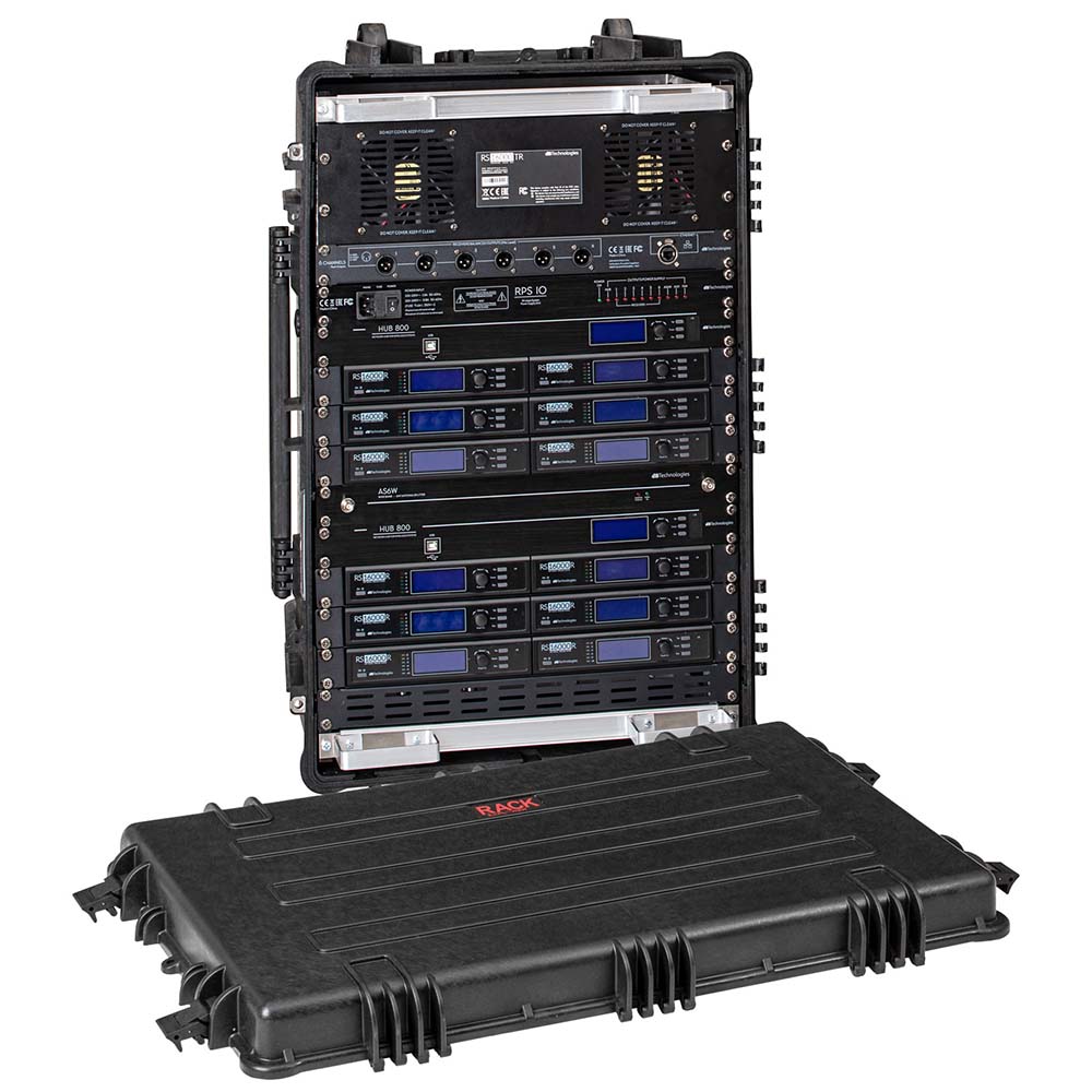 Explorer Cases Valise Chariot à Cadre Rack Imperméable 7630-B15U — 2
