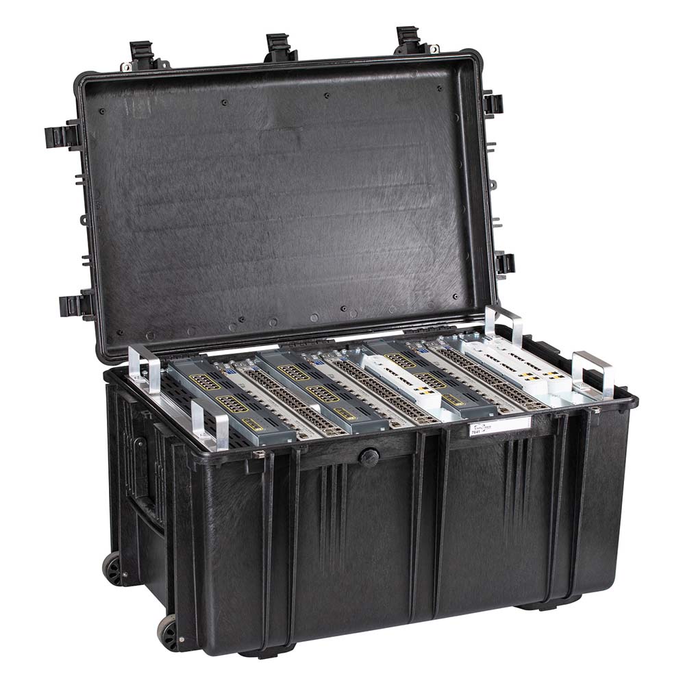 Explorer Cases chariot étanche avec cadre rack 7641-B15U