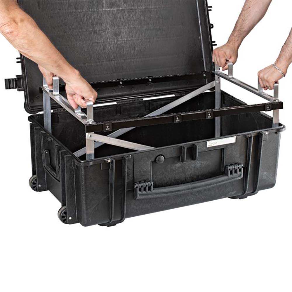Explorer Cases chariot étanche avec cadre rack 7641-B15U — 6