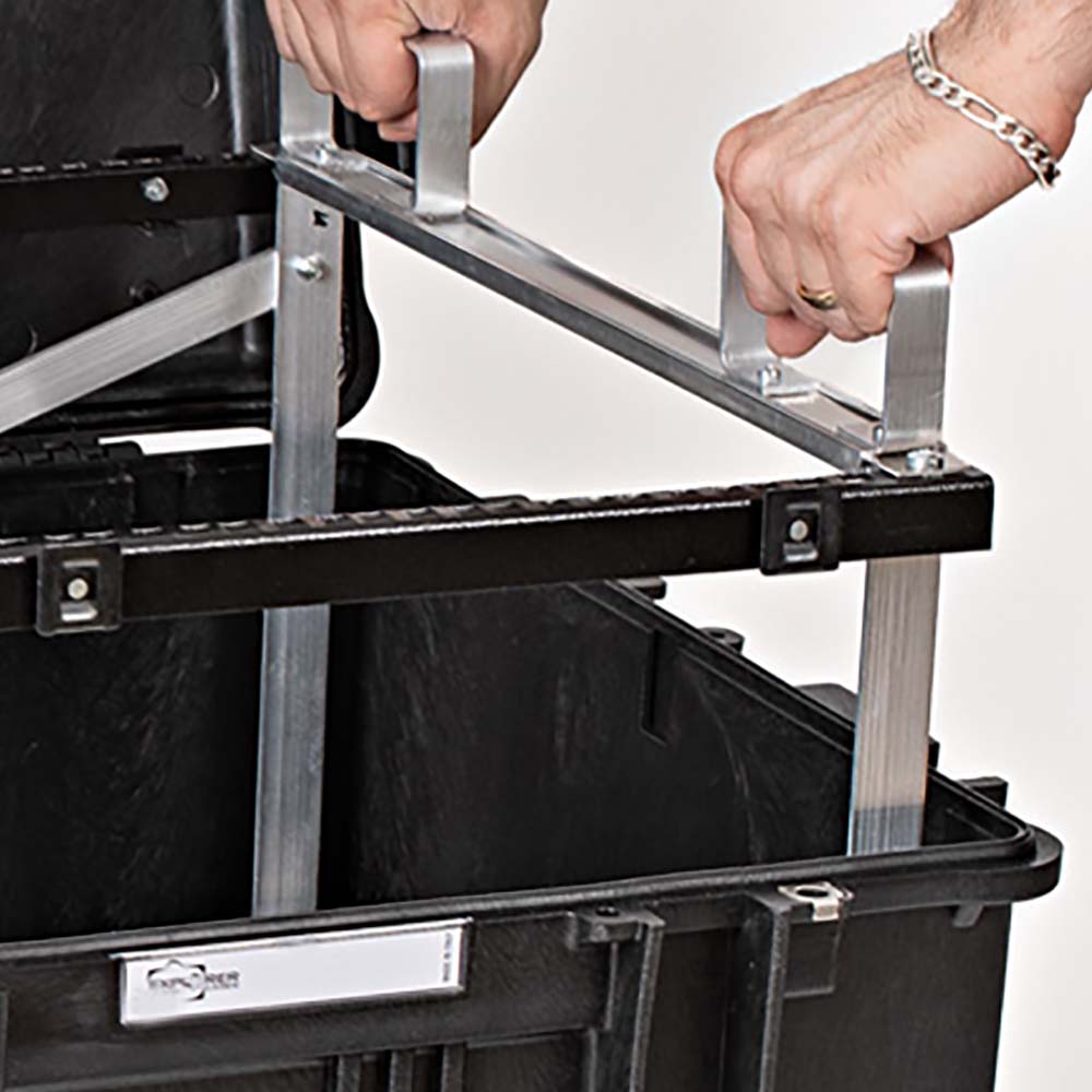 Explorer Cases chariot étanche avec cadre rack 7641-B15U — 7