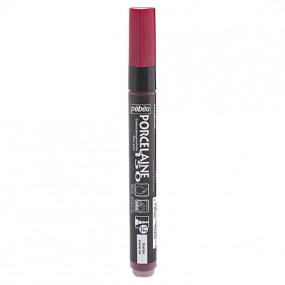 Pebeo Porcelaine 150 Marker Bullet Tip 1.2 mm - Scarlet Red