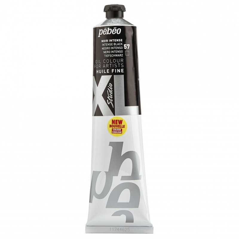 Pebeo Studio XL Peinture à l'huile 200 ml - 57 - Noir intense