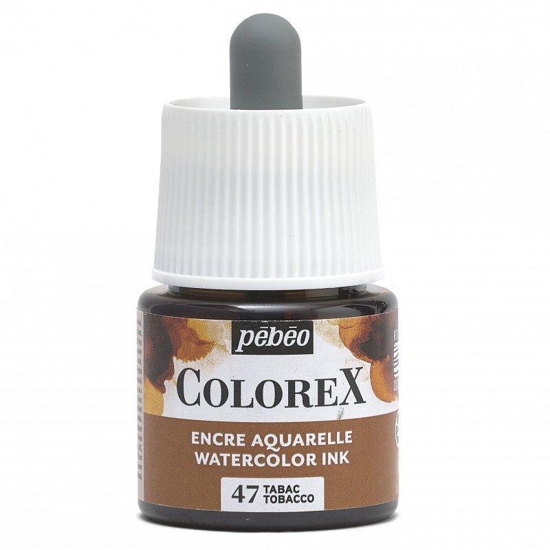 Pebeo Colorex Encre aquarelle 45 ml - 47 - Tabak