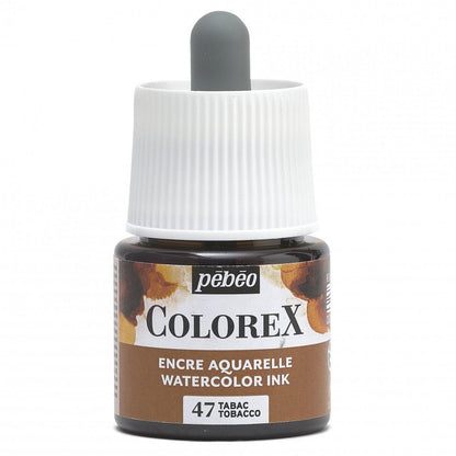 Pebeo Colorex Encre aquarelle 45 ml - 47 - Tabak