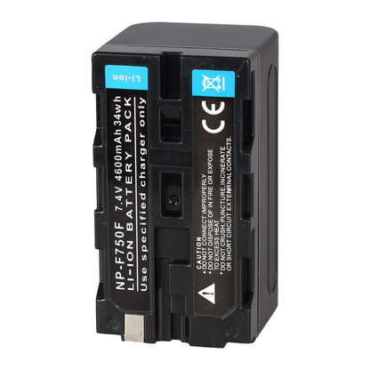 Falcon Eyes 2 x Batterie NP-F750 + Chargeur SP-CHG pour lampe LED — 3