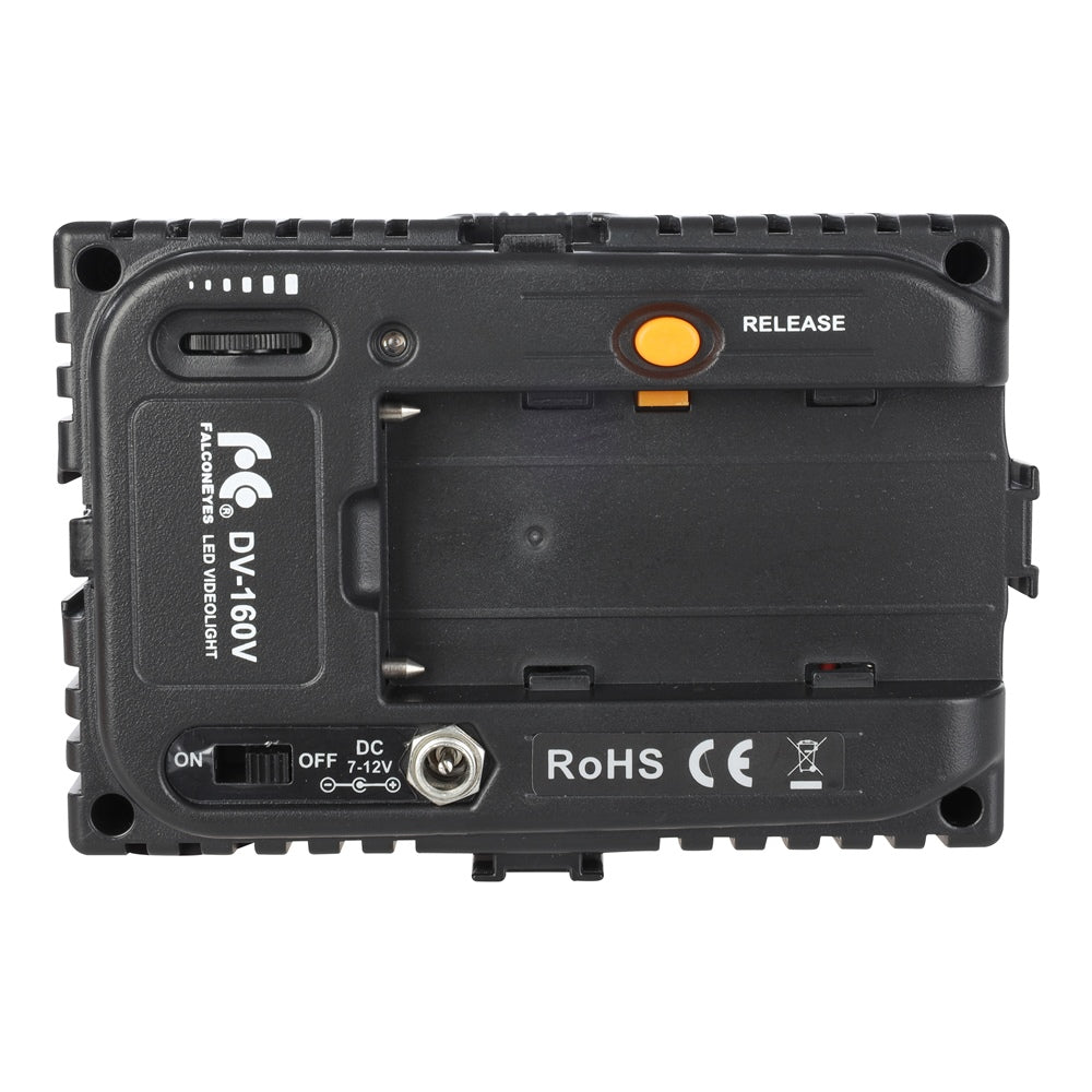 Falcon Eyes Set de Lampes LED Dim. DV-160V-K2 incl. Batterie — 4