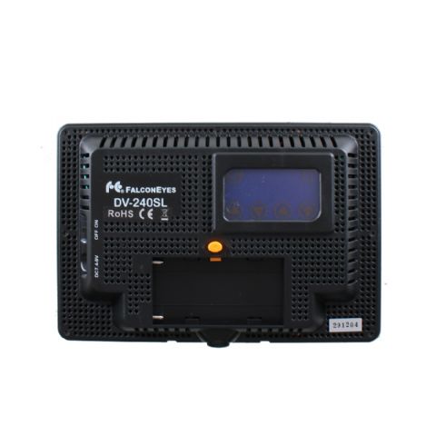 Falcon Eyes Kit Lampe LED Bi-Color DV-240SL-K1 réglable incl. batterie — 4