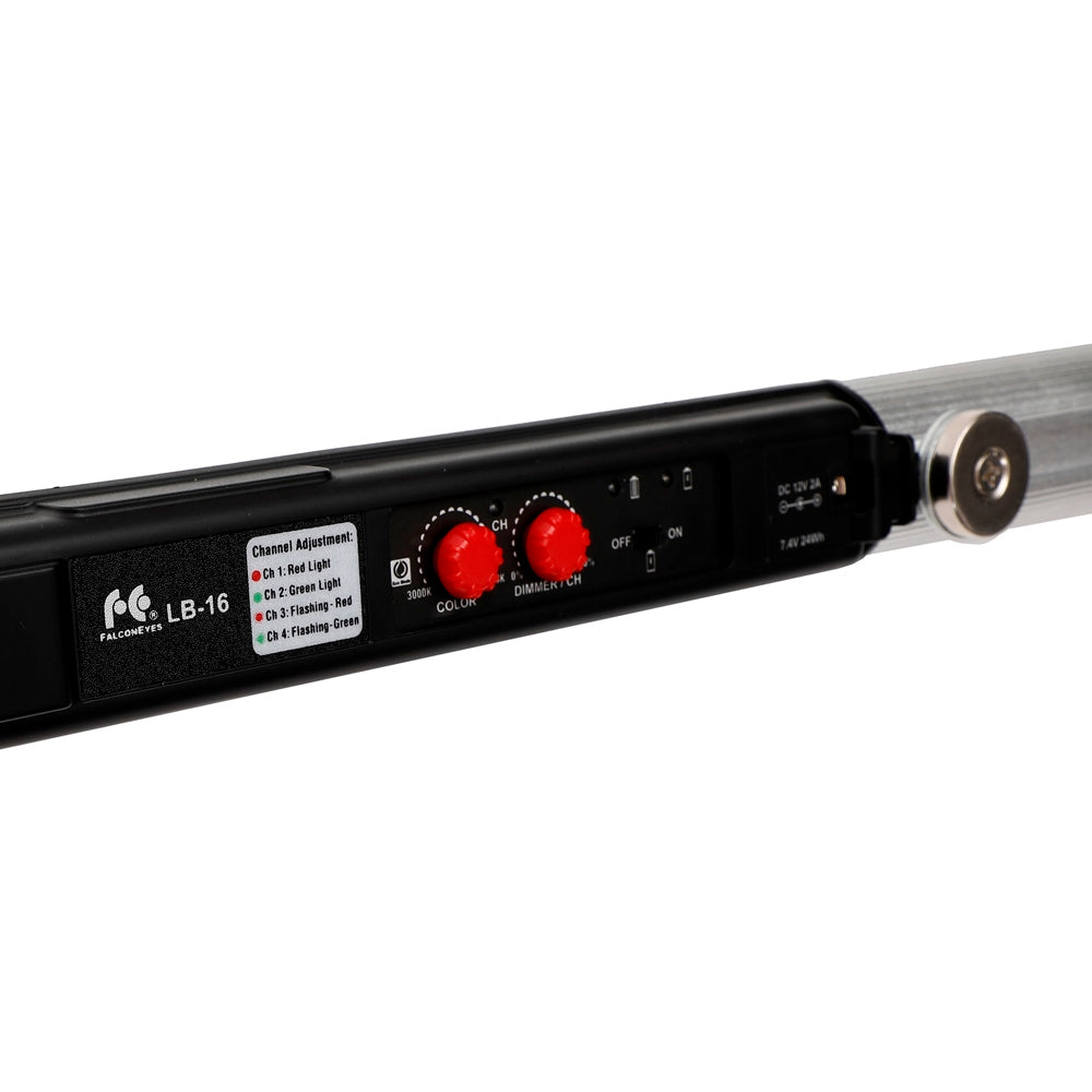 Falcon Eyes Kit de Bâton Lumineux LED LB-16-K3 avec Étui — 5