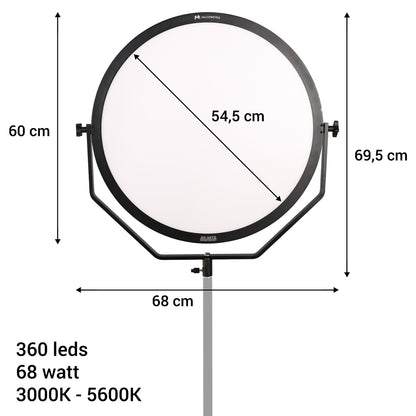 Falcon Eyes Lampe LED Bi-Color Sophiez SO-68TD sur 230V — 2