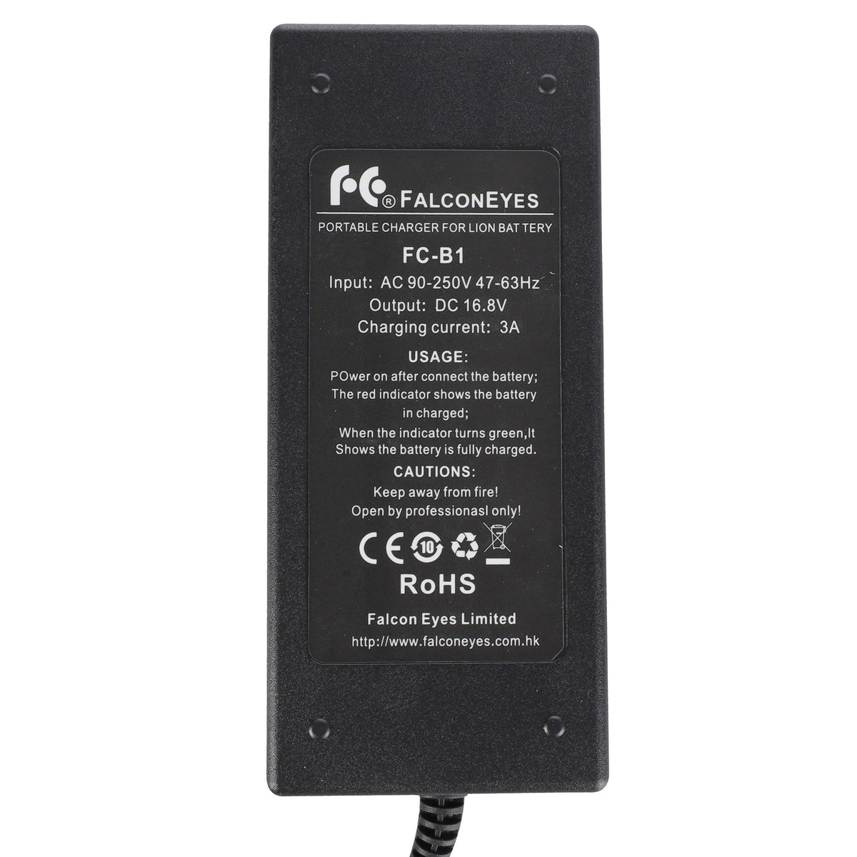Falcon Eyes Chargeur de Batterie FC-B1 pour Batterie V-Mount — 6