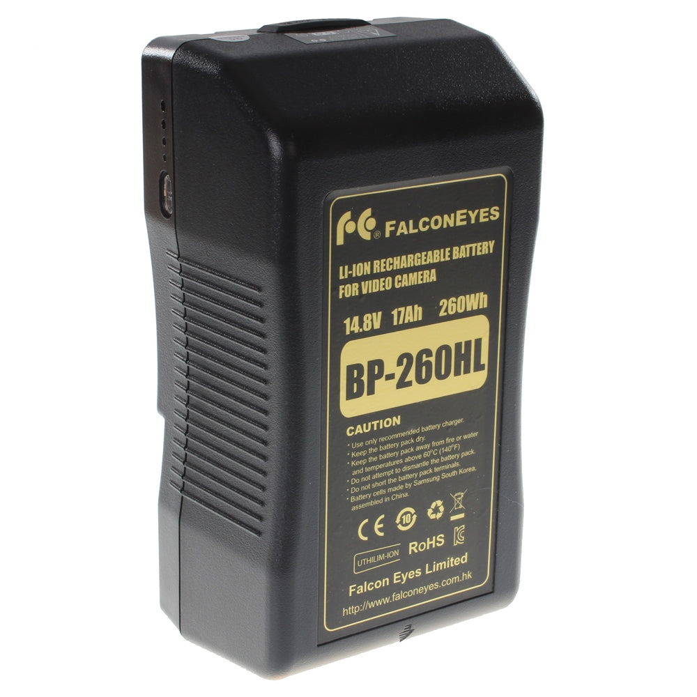 Falcon Eyes V-Mount Batterie 260Wh 14,8V 17500mAh