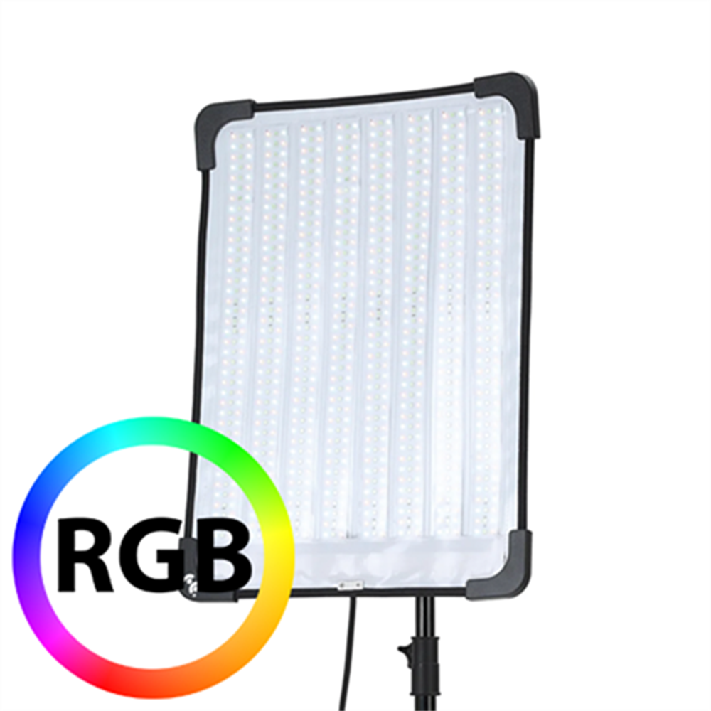 Falcon Eyes Panneau LED RGB Flexible RX-718 III-K1 62x47 cm