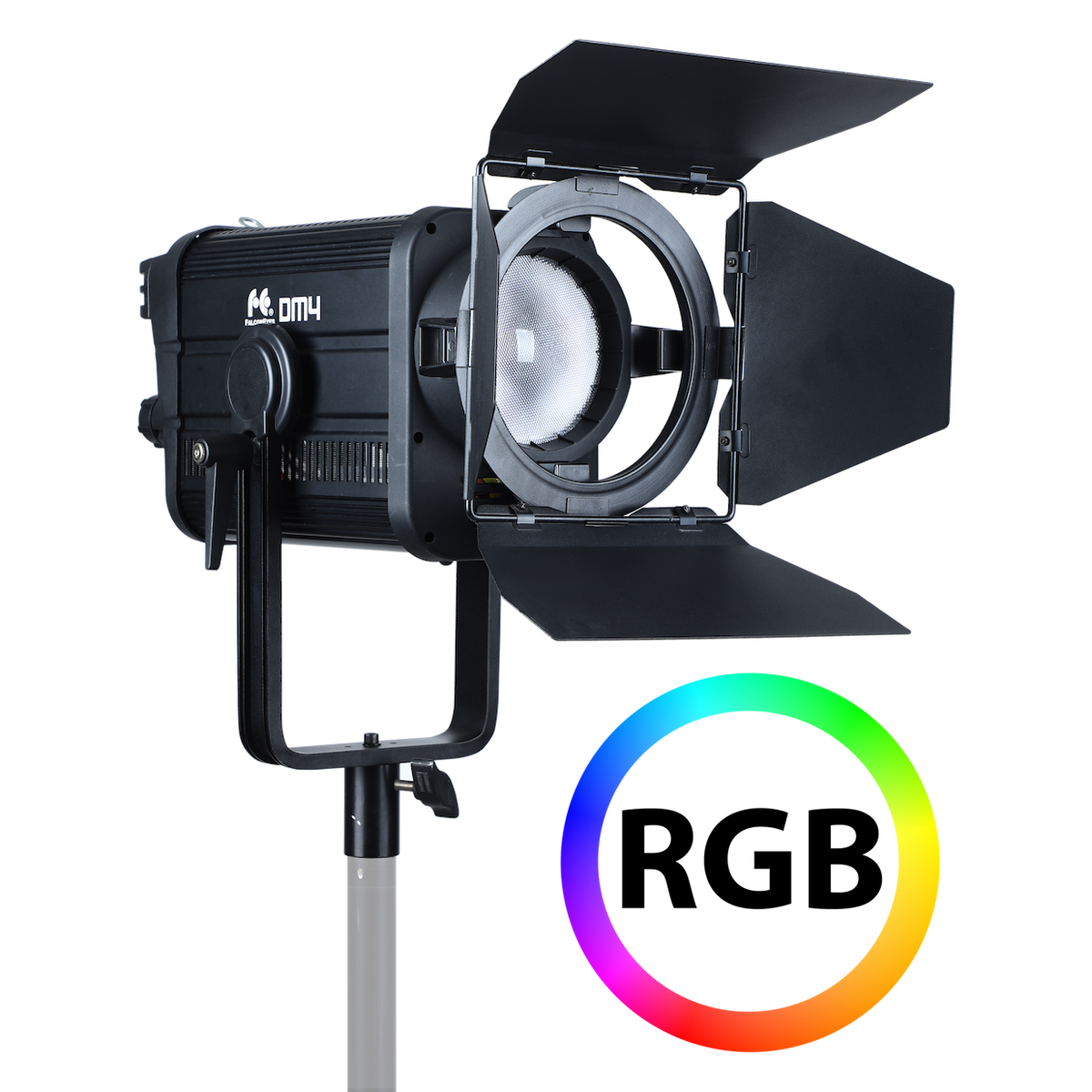 Falcon Eyes RGB LED Fresnel Spot Dimmbable DM4 400W