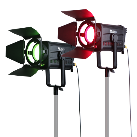 Falcon Eyes RGB LED Fresnel Spot Dimmbable DM4 400W — 2