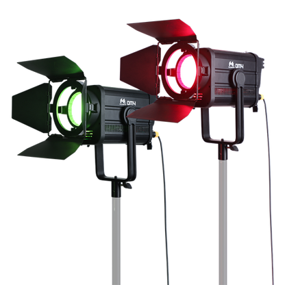 Falcon Eyes RGB LED Fresnel Spot Dimmbable DM4 400W — 2