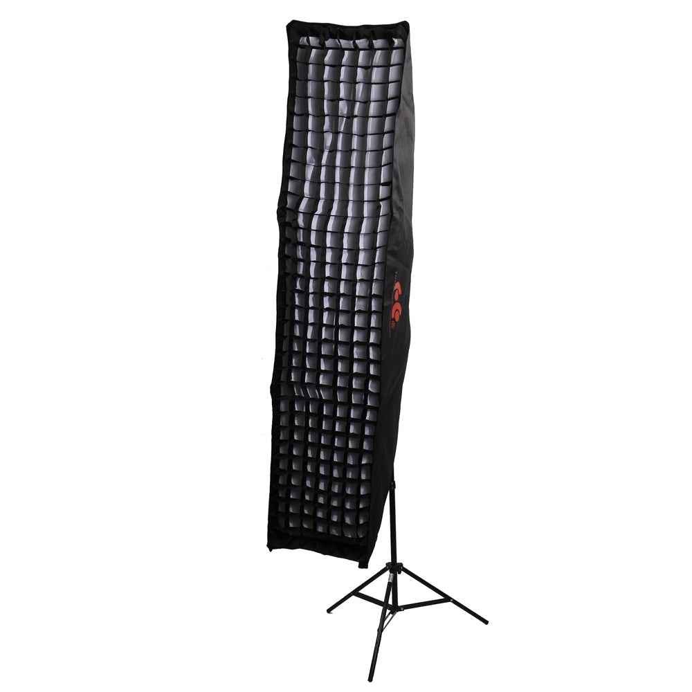 Falcon Eyes Softbox 40x180 cm + Grille en nid d'abeilles FER-SB40180HC