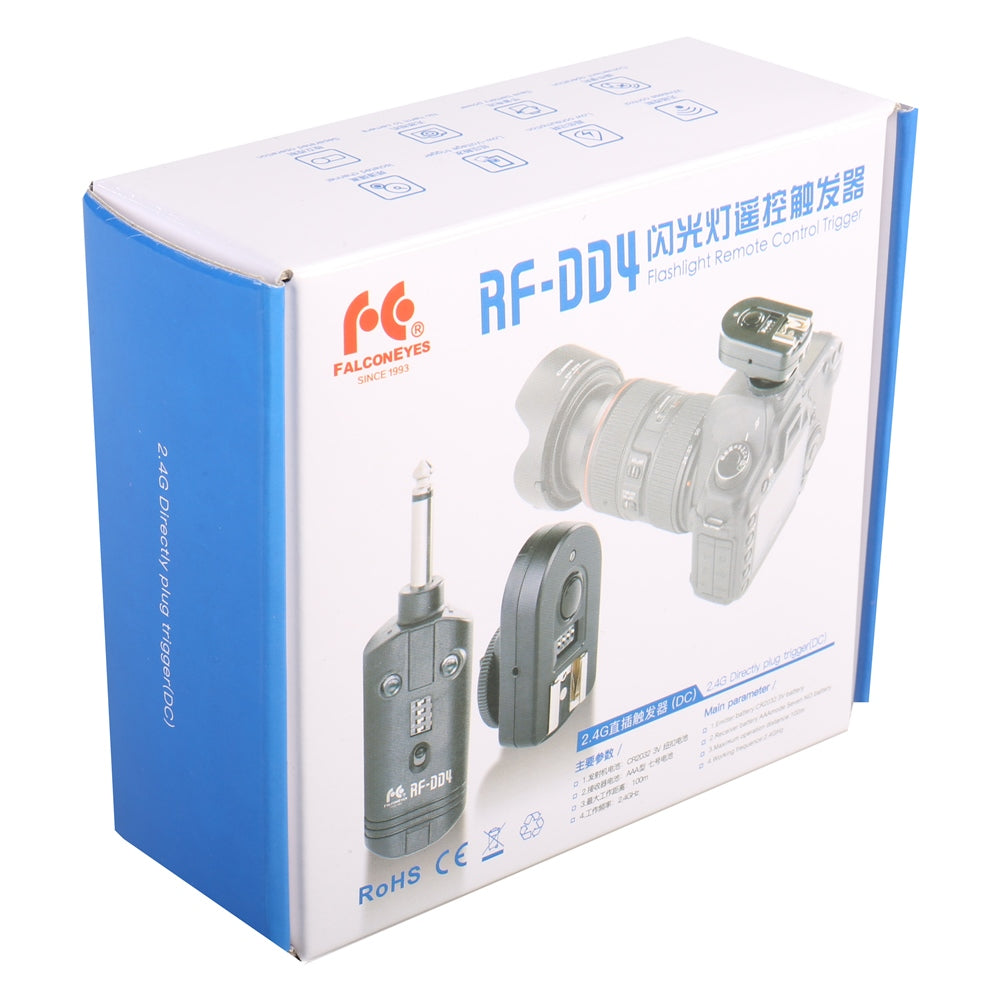 Falcon Eyes Kit de Déclenchement Radio RF-DD2.4 sur Pile AAA — 8