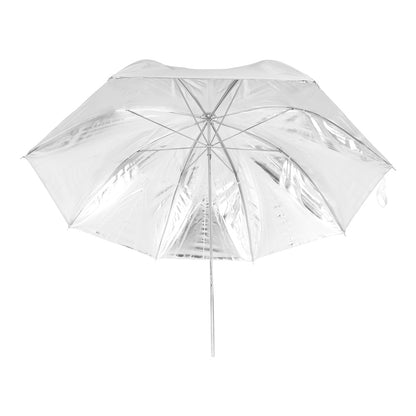 Falcon Eyes Paraplu UR-32S Argent/Blanc 80 cm — 3