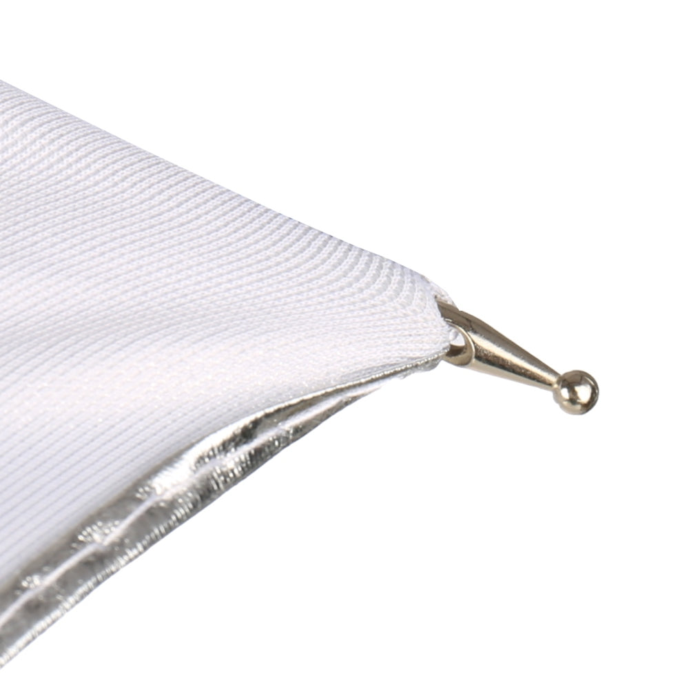 Falcon Eyes Paraplu UR-48S Argent/Blanc 122 cm — 5