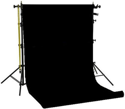 Falcon Eyes Système de Fond SPK-1Z avec 1 Rouleau Noir 1,35x11 m