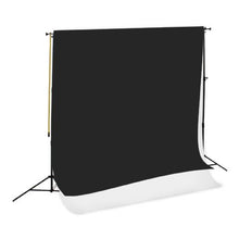 Falcon Eyes Système de Fond SPK-2 avec 2 Rouleaux Noir/Blanc 1,35x11 m