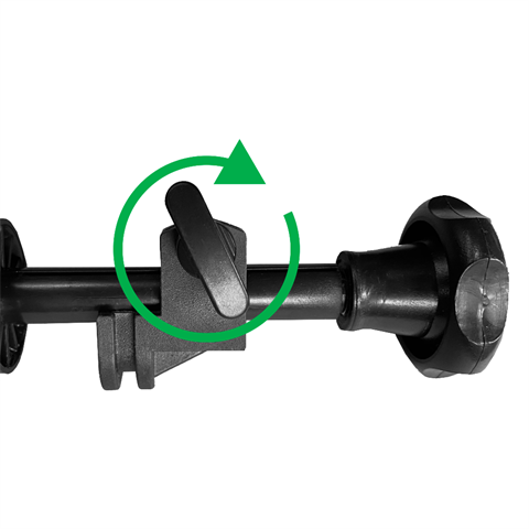 Falcon Eyes Support de Fond B-4W pour 4 Rouleaux — 7