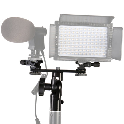 Falcon Eyes Twin Mount Tilting Bracket + 2 x Griffe de flash CLD-14A — 4