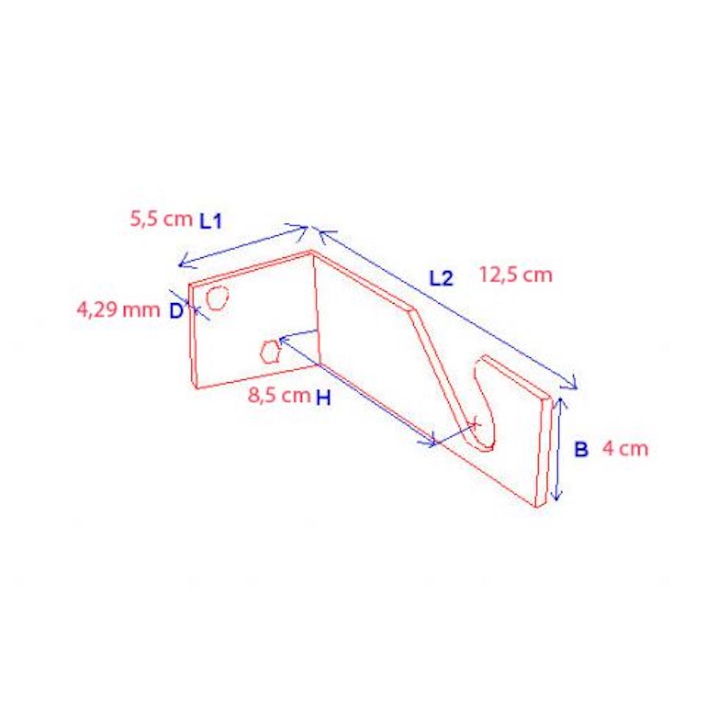 Falcon Eyes Support FA-013 pour B-Reel — 3