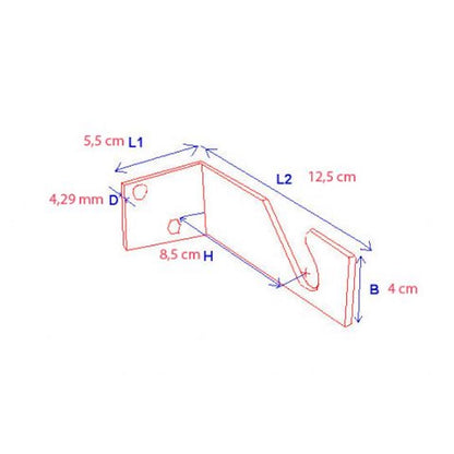 Falcon Eyes Support FA-013 pour B-Reel — 3