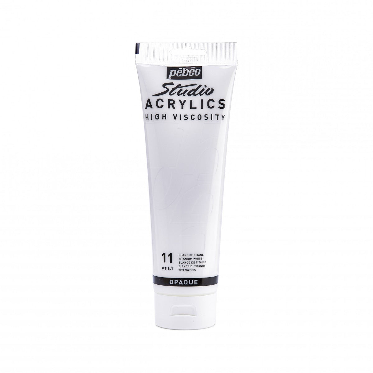 Pebeo Studio Peinture acrylique 250 ml - Titanium White