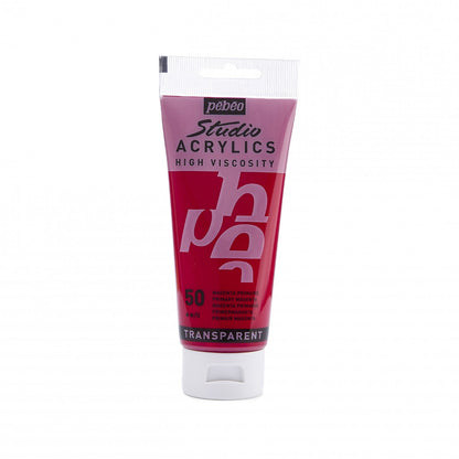 Pebeo Studio Peinture acrylique 100 ml - 50 - Primary Magenta