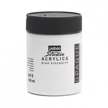Pebeo Studio Peinture acrylique 500 ml - 11 - Blanc de titane