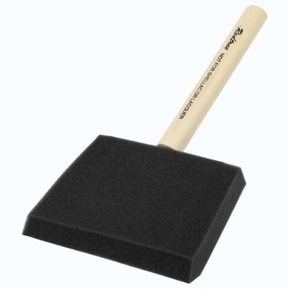 Grote foam brush 100mm pour snelle et egale cyanotype toepassingen