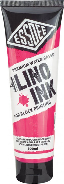 Essdee Block Printing Ink 300 ml - Fluorescent Roze