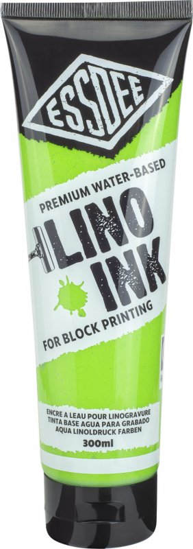 Essdee Block Printing Ink 300 ml - Fluorescent Vert
