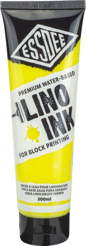 Essdee Block Printing Ink 300 ml - Fluorescent Jaune