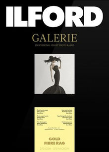 Ilford papier photo Galerie Fibre Rag 270g A4 25 Feuilles