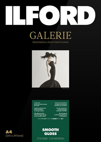 Ilford papier photo Galerie Smooth Gloss 310g 10x15 cm 100 Feuilles